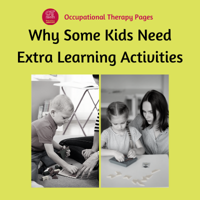 why some kids benefit from additional activities to support learning