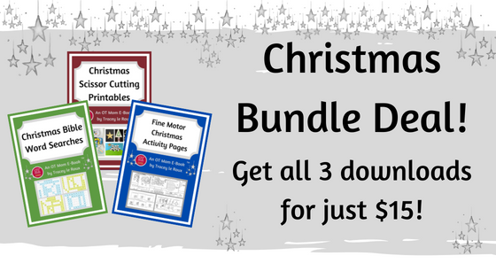 discounted bundle deal of Christmas printables for kids