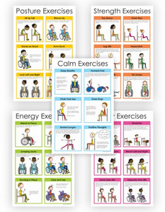 chair exercises for kids for classrooms