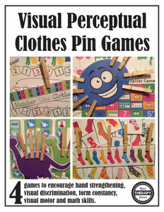 clothes pin games for fine motor skills