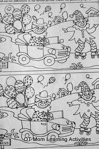 an example of spot the differences