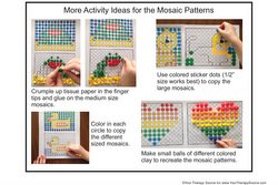 printable fine motor and visual perception activities