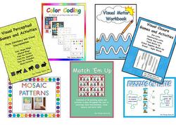 Printable visual perception activities for preschool