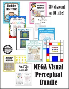 the best visual perception printables for kids