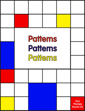 Patterns, Patterns! visual motor printables for kids