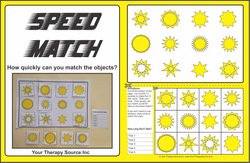 Printable matching games with time challenge