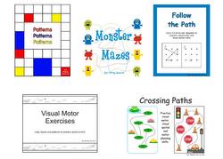 best printable visual motor worksheets for early elementary