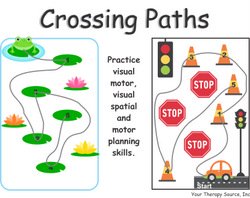 visual motor challenge worksheets for kids
