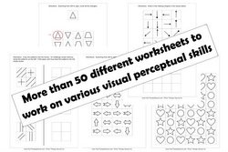 visual perception printable downloads