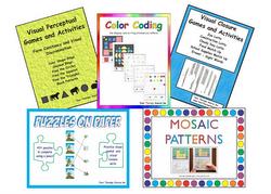printable visual perception worksheets for preschool and kindergarten