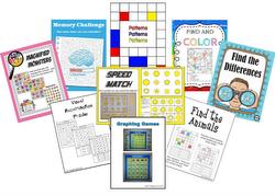 Best printable visual perception worksheets