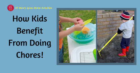 Chores that can benefit kids and help build their skills!