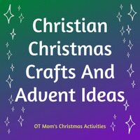 this page: Christian Christmas crafts and advent ideas for kids