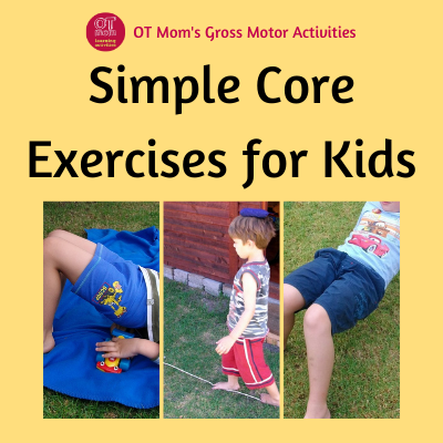 simple core exercises for kids