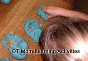 playdough can be used to strengthen kids' hands