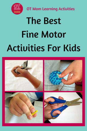 fine motor activities to boost kids' skills
