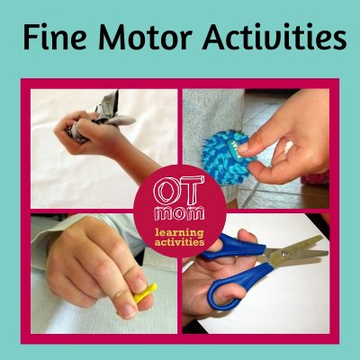 All of OT Mom's fine motor activities - the best range of activities to help your kids build fine motor skills!