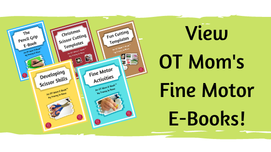 Downloadable resources for fine motor skills