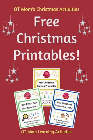 pin this page: free Christmas printables for kids!