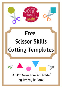 scissor cutting printables to practice cutting skills