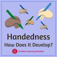 how does handedness develop