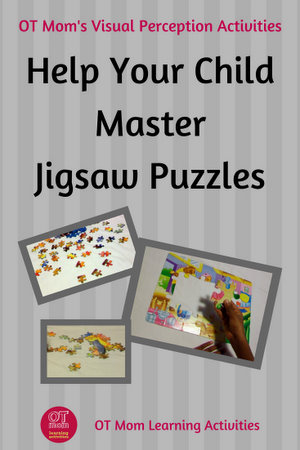 teaching your child how to do jigsaw puzzles