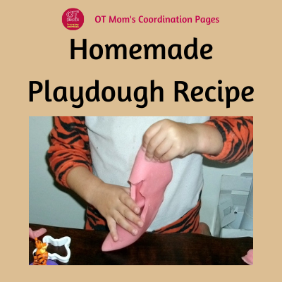 easy homemade playdough recipe!