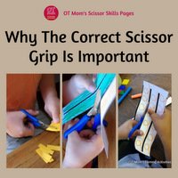 how to hold scissors correctly and why the correct scissor grip is important