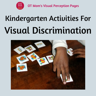 kindergarten activities to help develop visual discrimination skills