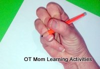 Lateral Quadrupod Pencil Grip