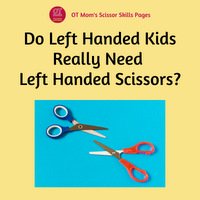 do left handed kids really need left handed scissors?