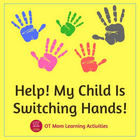 my child is switching hands