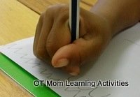 wrapped thumb pencil grip