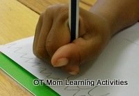 wrapped thumb pencil grip