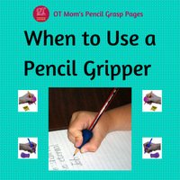 when to use a pencil gripper
