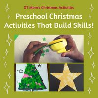 Preschool Christmas Activities that build skills