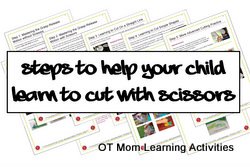 steps to help your child learn to cut with scissors