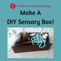 This page: make a sensory box for your child!