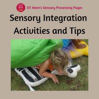 This page: sensory integration activities and tips