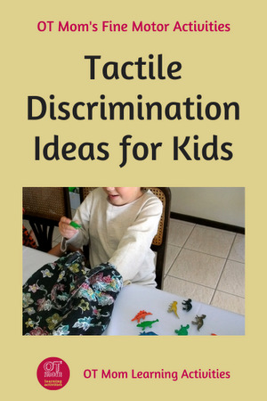 tactile discrimination activity ideas for kids