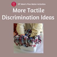 tactile discrimination activity ideas