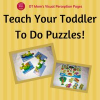 This page: steps to teach your toddler to do puzzles