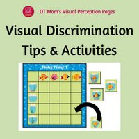 visual discrimination tips and activities