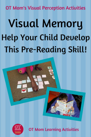 pin this page: visual memory activities to help your child learn to read