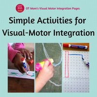 This page: visual motor integration activities