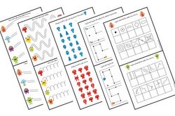 visual motor worksheets for kids