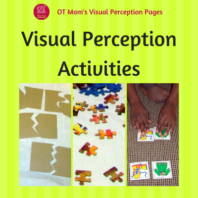 all of OT Mom's visual perception articles, packed with activities, tips and resources