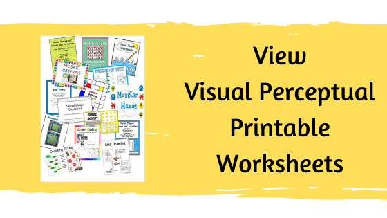 Printable resources for visual perception skills