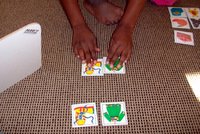 playing a visual sequential memory game with a preschooler - step 4