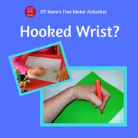 doe your child use a hooked wrist to write?